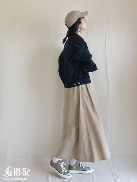 春季米色小清新穿搭,秒变气质邻家女孩